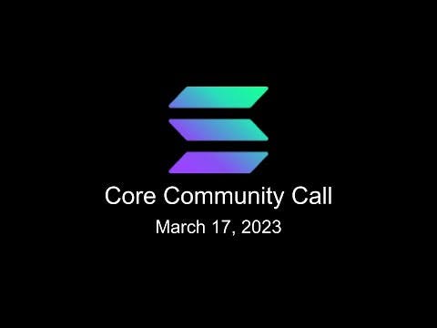 Core Community Call - March 17, 2023 - Epoch Rewards V2